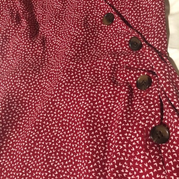 Loft Floral Button Down Wrap Top - Picture 2 of 4